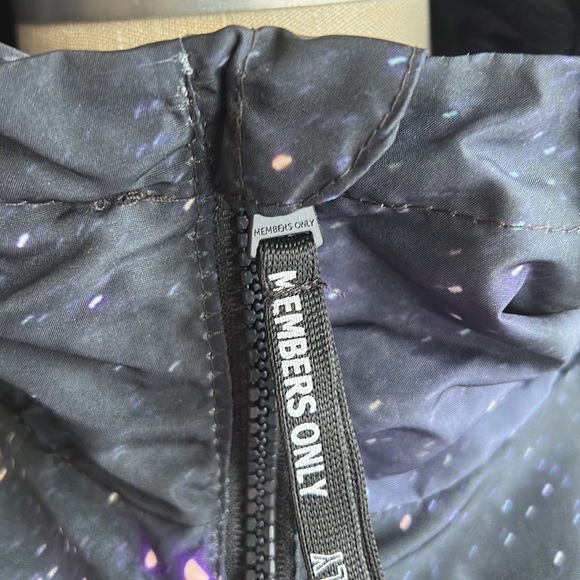 NWT🧥  Members Only x Daffy Duck "Tune Squad" Black Windbreaker Jacket SZ-S - Picture 8 of 16